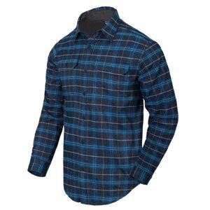 Helikon-Tex® Košile GREYMAN dlouhý rukáv BLUE STONEWORK PLAID Velikost: 3XL