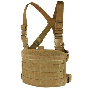 CONDOR OUTDOOR Vesta taktická MOLLE CHEST RIG PANEL COYOTE BROWN Barva: COYOTE BROWN