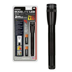 MAG-LITE Svítilna LED 2-CELL MINI MAGLITE ČERNÁ Barva: Černá