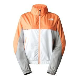 THE NORTH FACE W Ma Wind Full Zip, White/Grey/Coral velikost: M