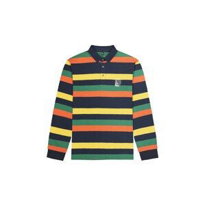 PICTURE M Vendey Polo L/S, Dark Blue velikost: L