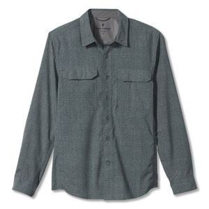 Pánská košile dlouhý rukáv ROYAL ROBBINS Mens Modern Expedition Print L/S, Tradewinds velikost: M