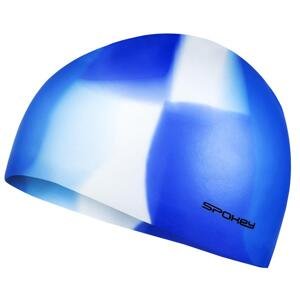 Spokey ABSTRACT Silikonová plavecká čepice, hnědo-žlutá Barva: modro-bílá