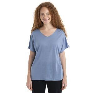 ICEBREAKER Wmns Drayden Reversible SS Top, Kyanite (vzorek) velikost: S