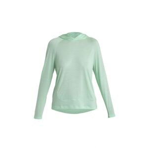 ICEBREAKER Wmns Merino 125 Cool-Lite™ Sphere LS Hoodie, Glass (vzorek) velikost: S