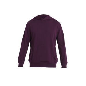 ICEBREAKER Mens Merino Shifter II LS Hoodie, Nightshade (vzorek) velikost: M