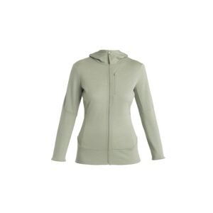 ICEBREAKER Wmns Merino 260 Quantum IV LS Zip Hoodie, Lichen (vzorek) velikost: S