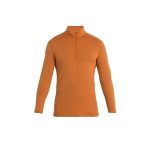 ICEBREAKER Mens 260 Tech LS Half Zip, Earth (vzorek) velikost: M