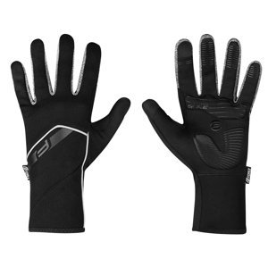 rukavice F GALE softshell, jaro-podzim, černé Velikost: XS