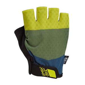 Pánské MTB  rukavice Silvini Anapo - černo limetové Velikost: L