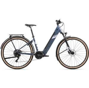 Rock Machine Elektrokolo Crossride e450 Touring/Gloss Metallic Navy/Silver Velikost: 29x17.0" (M)