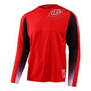 Troy Lee Designs TLD DRES S DLOUHÝM RUKÁVEM SPRINT RICHTER RACE RED Velikost: S