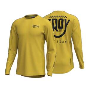 Troy Lee Designs Pánský dres TLD Rucus ride tee - Eyez safron Velikost: L