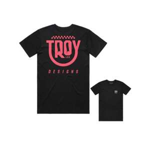 Troy Lee Designs Pánské triko TLD Smiley - Black Velikost: XL