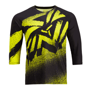 Enduro dres Silvini Brunello - black neon Velikost: 3XL