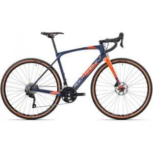 Rock Machine Gravelride CRB 700/Gloss Metallic Navy/Silver/Orange Velikost: 700Cx56cm (L)