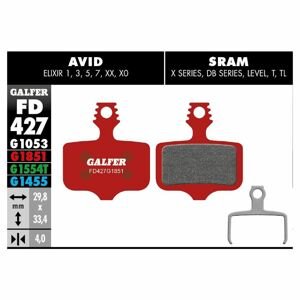 Brzdové destičky Galfer AVID FD427 - Advanced