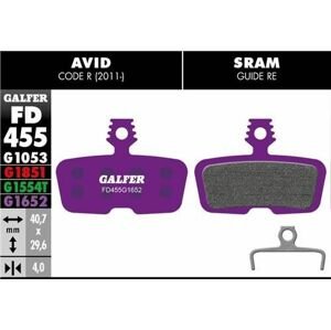 Brzdové destičky Galfer AVID/SRAM FD455 - E-Bike