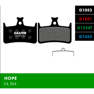 Brzdové destičky Galfer HOPE FD465 - Standard