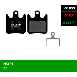 Brzdové destičky Galfer HOPE FD467 - Standard