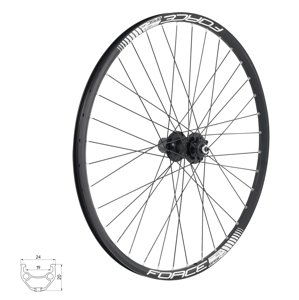 Zadní kolo FORCE BASIC DISC 559x19 F804333-6d 32d