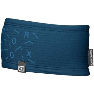 Ortovox Fleece light grid headband - petrol blue uni