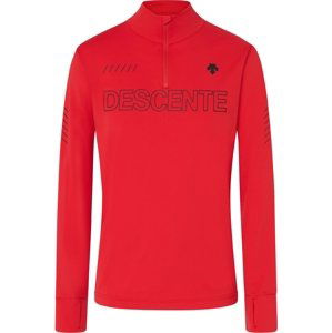 Descente Descente 1/4 Zip T-Neck - Electric Red L