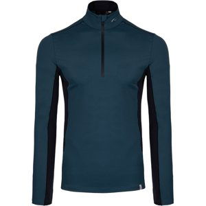 Kjus Men Taos Midlayer Half-Zip - Petrol Blue XL