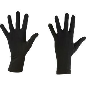 Icebreaker U 200 Oasis Glove Liners - black 8.5-9 (L)