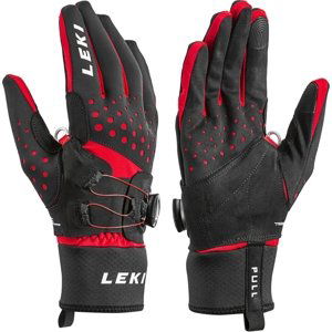 Leki Nordic Tune Shark Boa - black-red 6.0