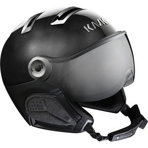 Kask Chrome - black/silver/silver mirror 61