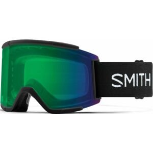 Smith Squad XL - Black/Chromapop Everyday Green Mirror + ChromaPop Storm Rose Flash uni