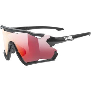 Uvex Sportstyle 228 Set - black mat/mirror red uni