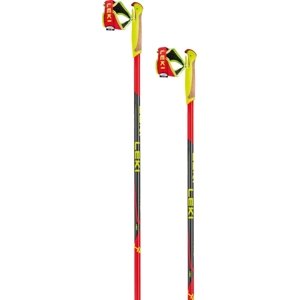 Leki HRC Junior - bright red/black/neon yellow 115