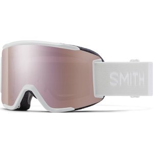 Smith Squad S - White Vapor/Chromapop Everyday Rose Gold Mirror + Clear uni