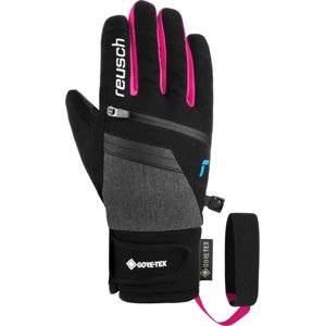 Reusch Travis GORE-TEX Junior - black / black melange / pink glo 5