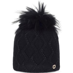 Granadilla Serrault Fur Beanie - black uni