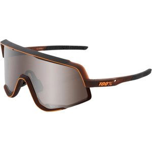 100% Glendale - Matte Translucent Brown Fade - Hiper Silver Mirror Lens uni