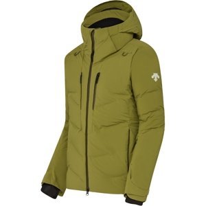 Descente Pánská péřová lyžařská bunda Swiss Down Hybrid Down Jacket - Olive Green M