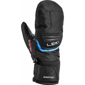 Leki Griffin 3D Junior Mitt - black/cyan 4.0