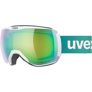 Uvex Downhill 2100 CV - white matt/mirror green colorvision green (S2) uni