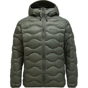 Peak Performance M Helium Down Hood Jacket - pine needle/snap M