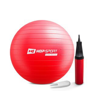 Gymnastický míč fitness 55cm  - červený