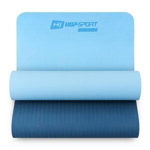 Podložka fitness TPE 0,6cm modrá/bledomodrá