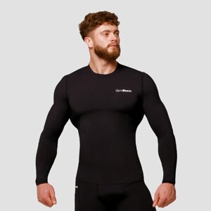 GymBeam Kompresní tričko s dlouhým rukávem Mid Black