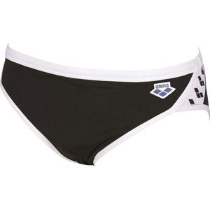 Arena icons swim brief solid black/white m - uk34