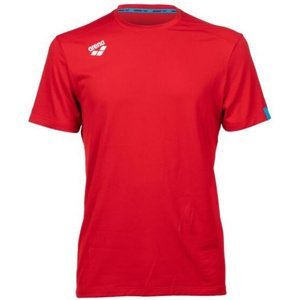 Arena team t-shirt solid red m