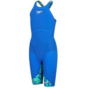 Speedo fastskin lzr ignite kneeskin girl cobalt pop/green glow 152cm