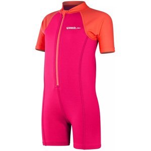 Speedo lts neoprene suit infant girls cherry pink/coral 2