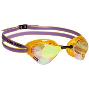 Plavecké brýle mad wave turbo racer ii rainbow žluto/fialová